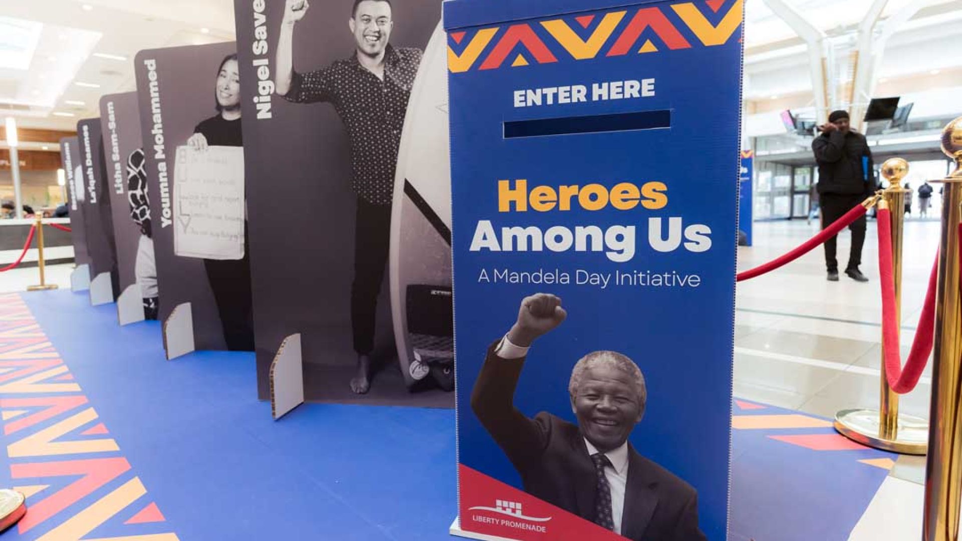 Liberty Promenade Mandela Day sports campaign