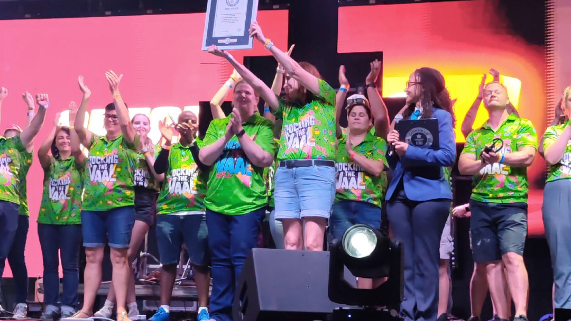 Rocking the Vaal Guinness World Record