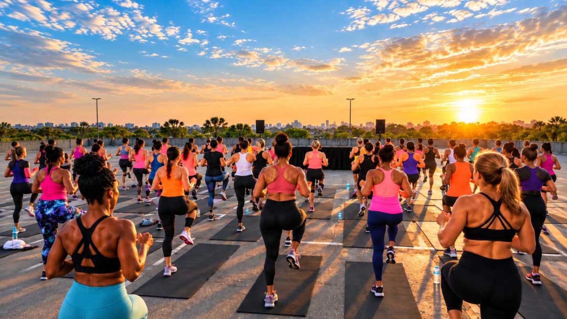 Bedford Rooftop Fitness Takeover
